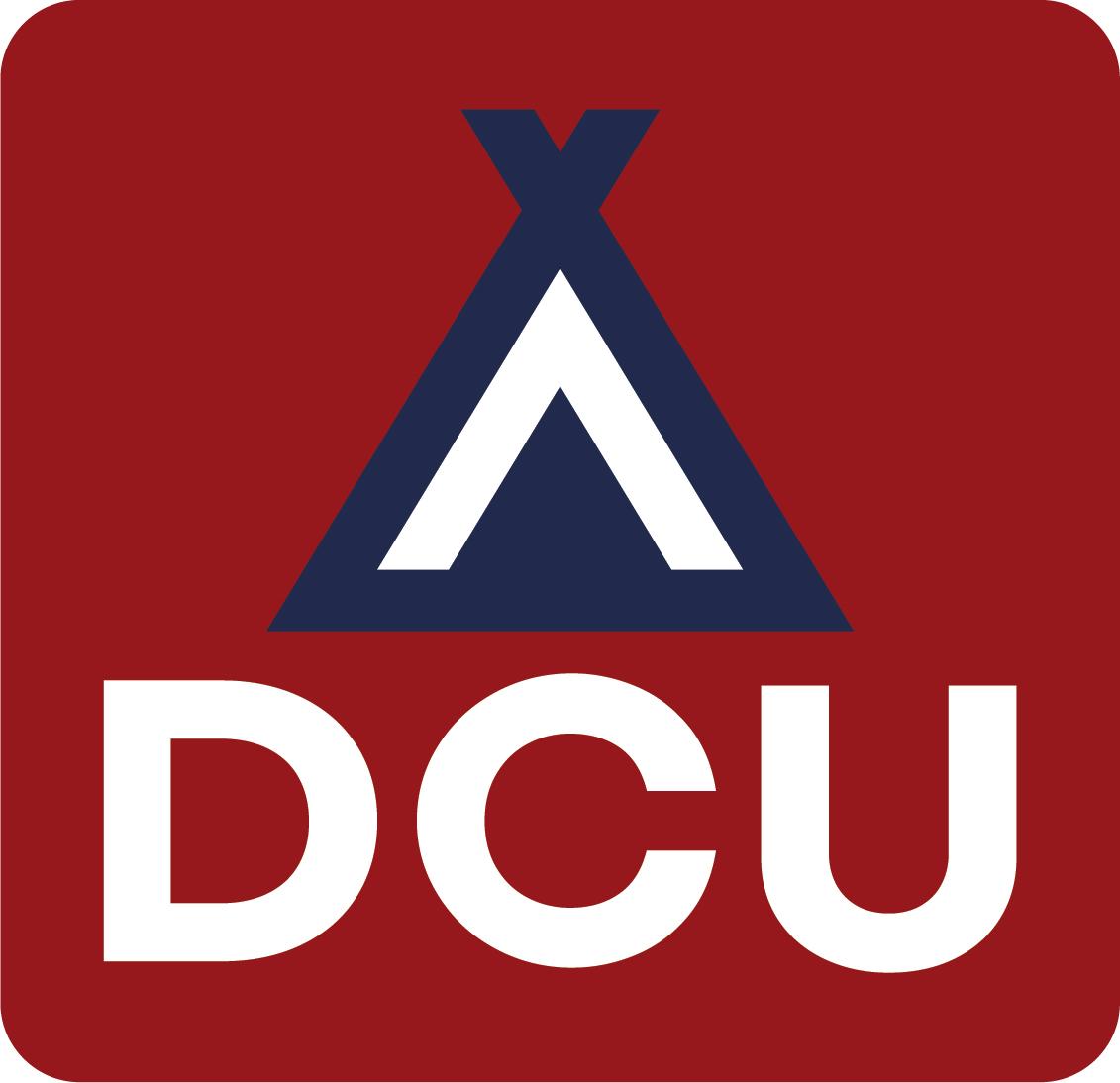 DCUs nye logo DCUs nye logo