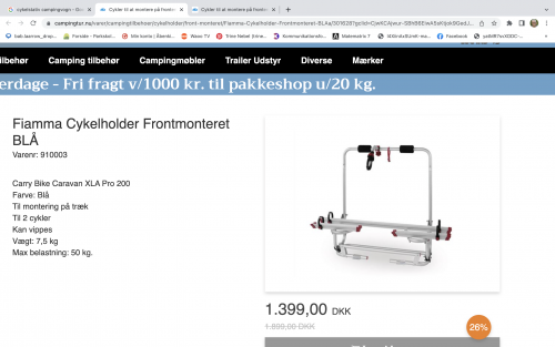 Hvilket cykelstativ til CV kan anbefale?