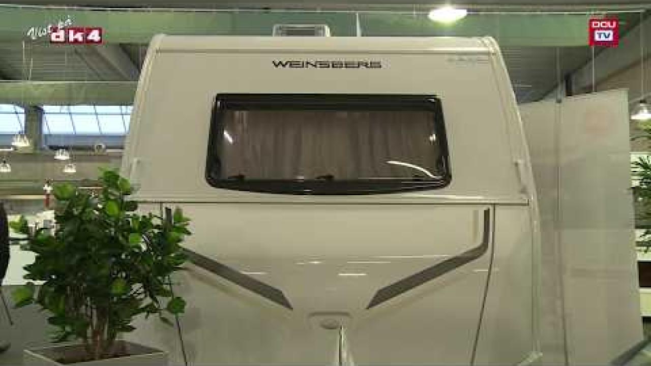 Tv: Weinsberg CaraOne 390 QD-campingvogn (2017-model)