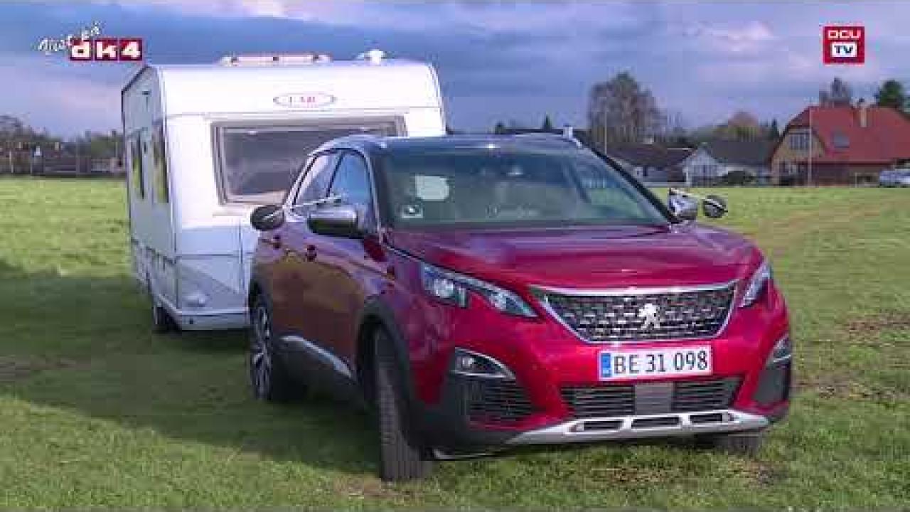 Tv: DCU tester Peugeot 3008 som campingtrækker (2017-model)